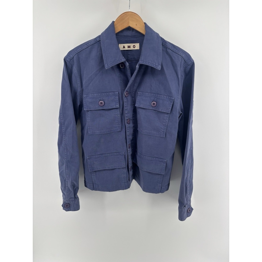 NWOT AMO Anthropologie Utility Field Jacket Sz S Chore Coat Limited Edition Rare